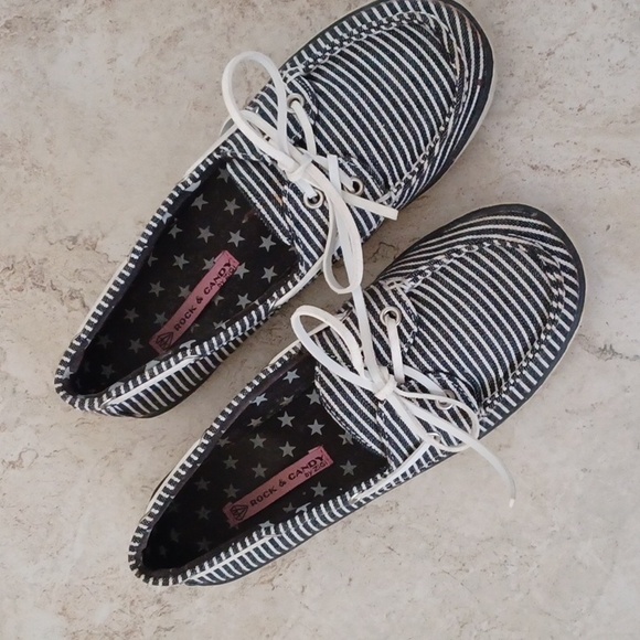 Rock & Candy by ZIGI Canvas Slip Ons - Picture 2 of 9